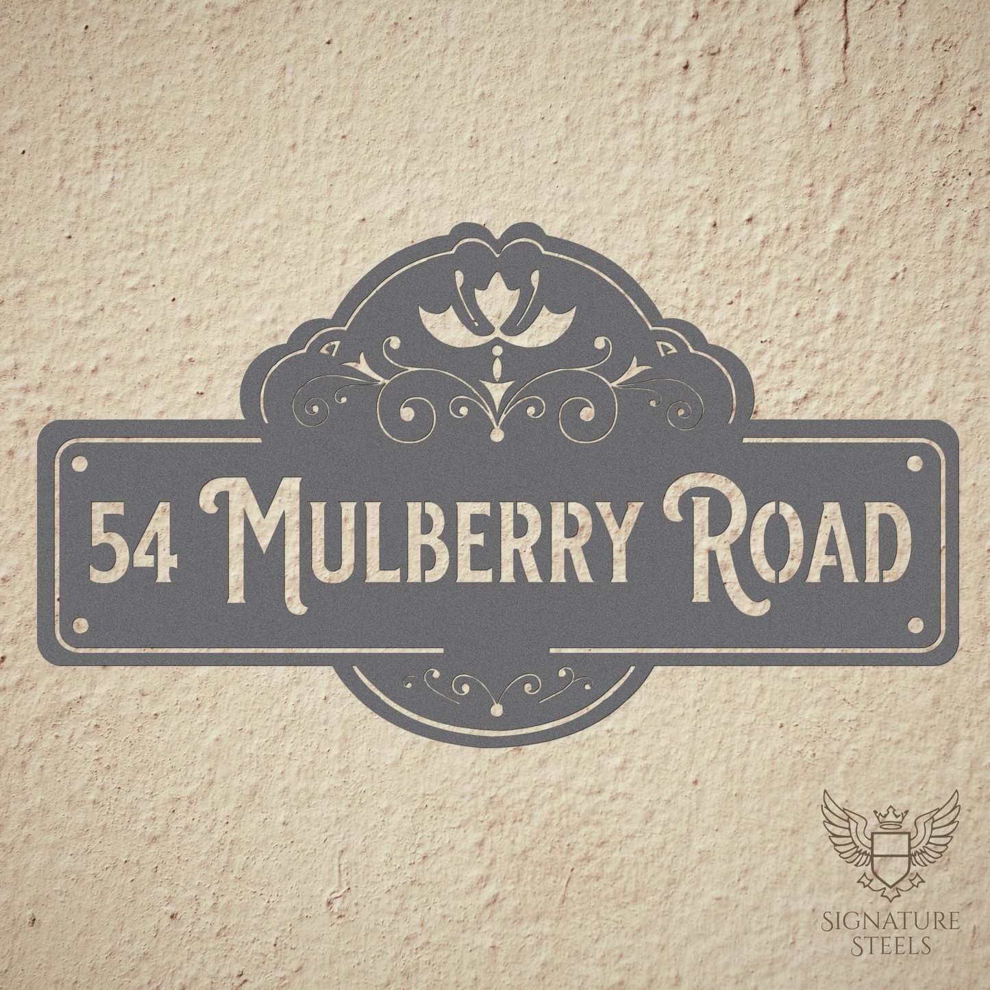 Victorian Floral Home Address
