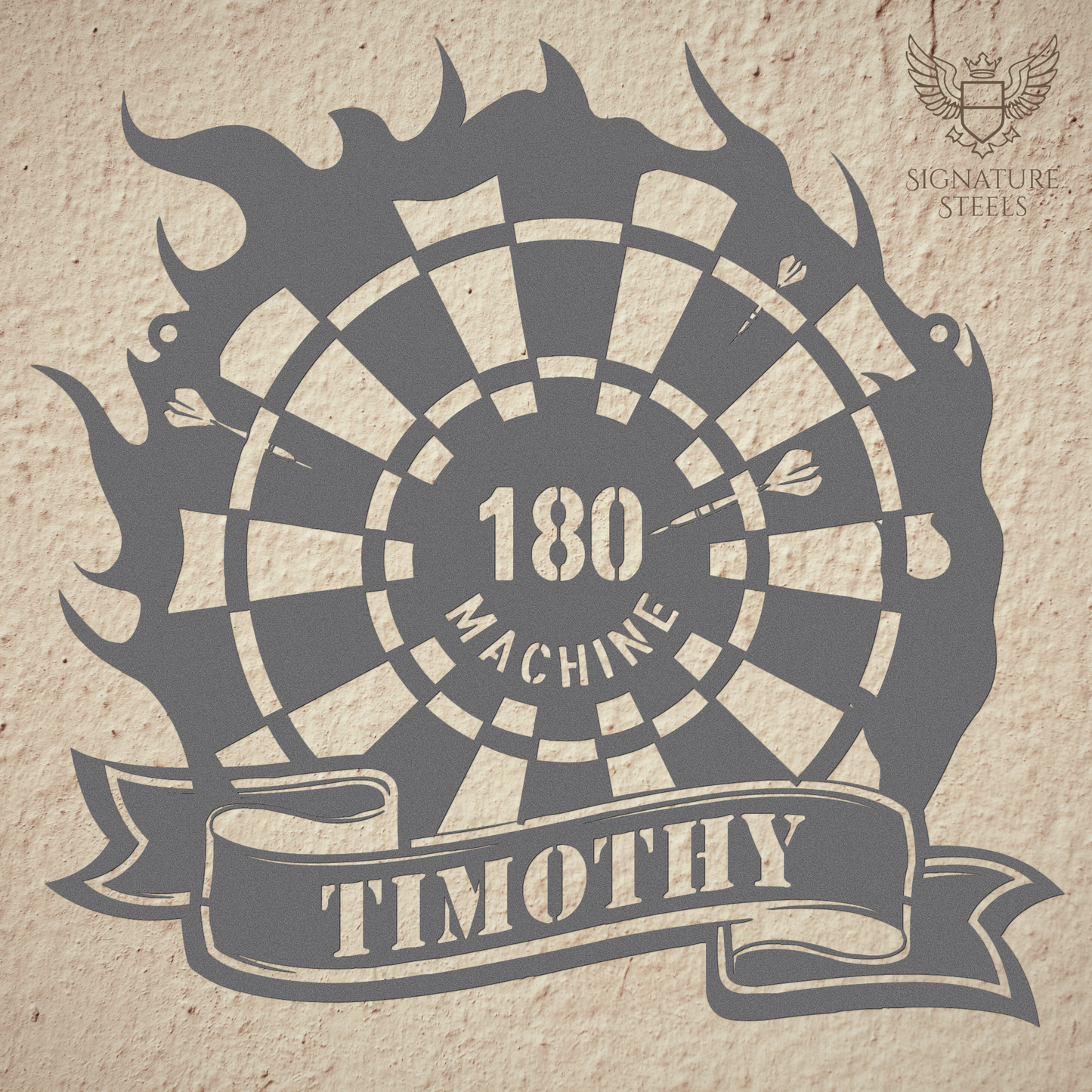 180 Machine Darts on Fire