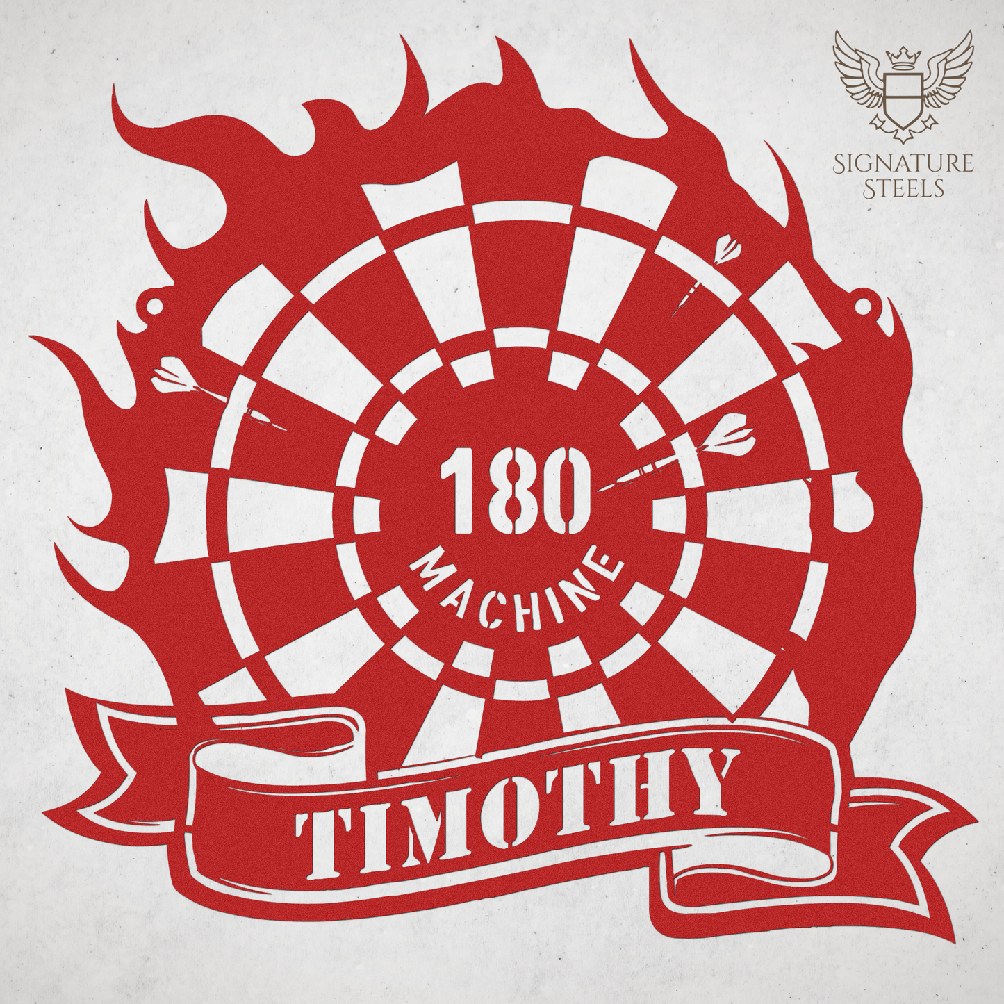 180 Machine Darts on Fire