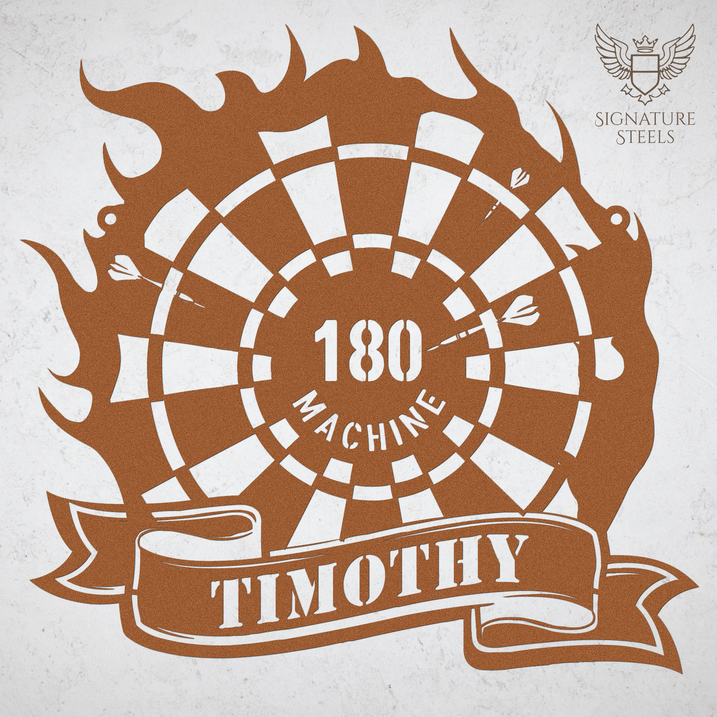 180 Machine Darts on Fire