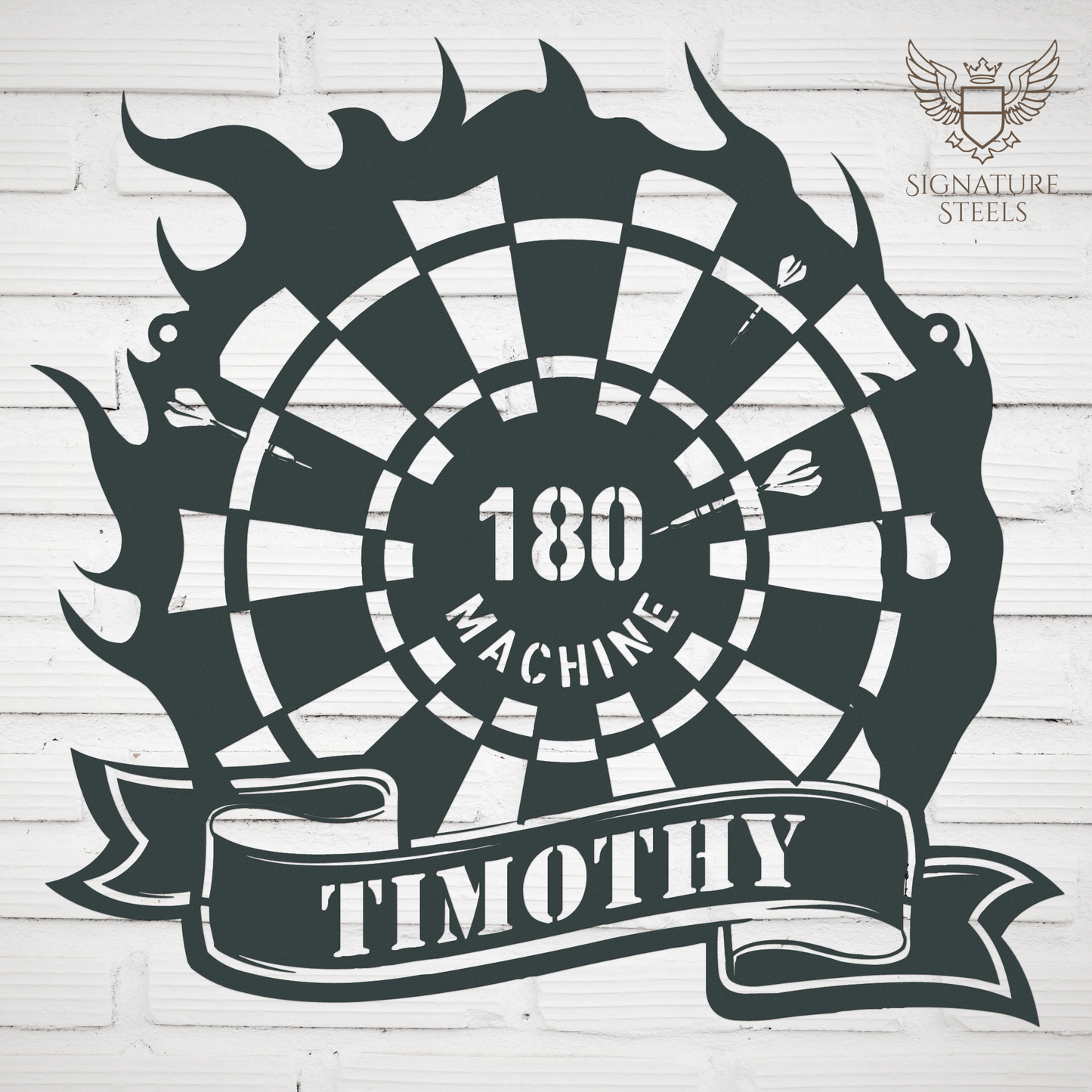 180 Machine Darts on Fire