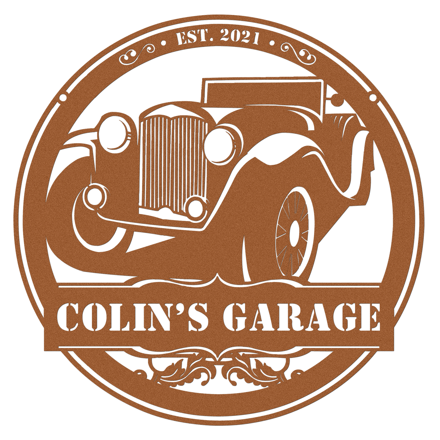 Classic Car Vintage Garage