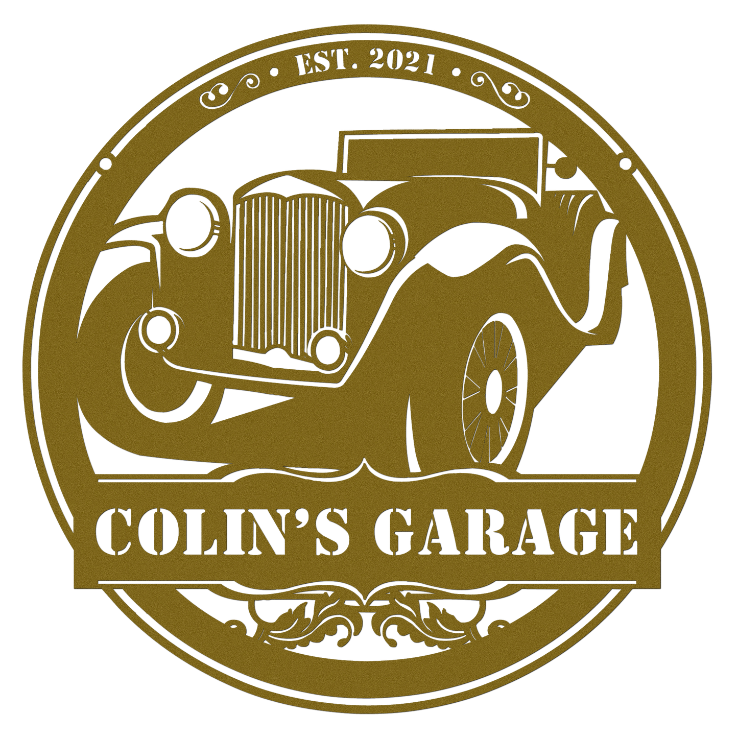 Classic Car Vintage Garage