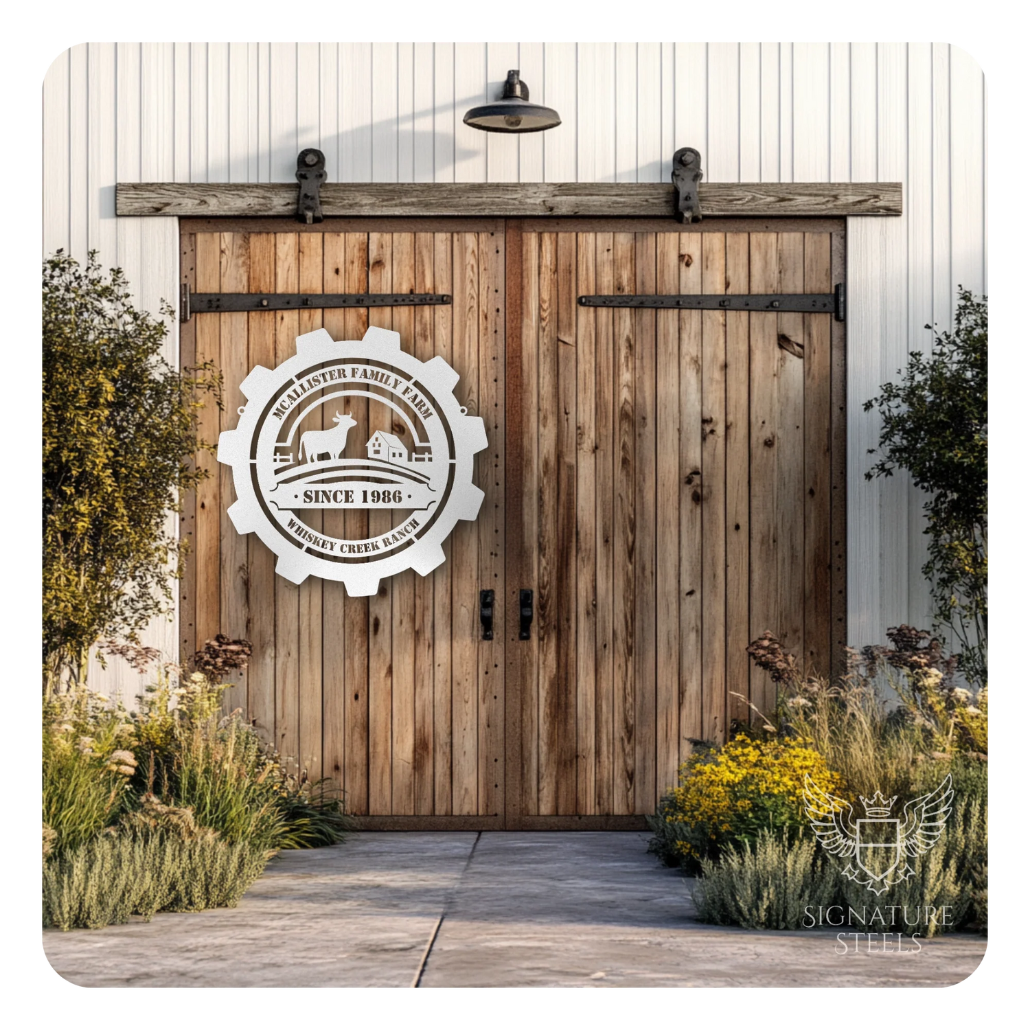 Farm House Metal Signs