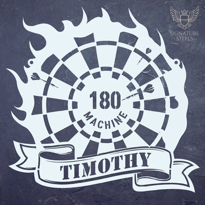 180 Machine Darts on Fire