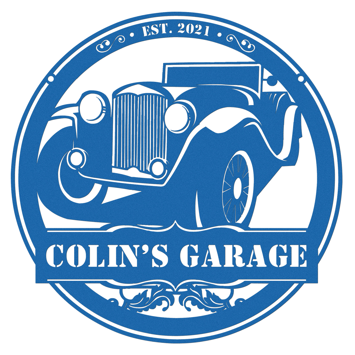 Classic Car Vintage Garage