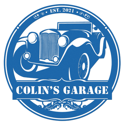 Classic Car Vintage Garage