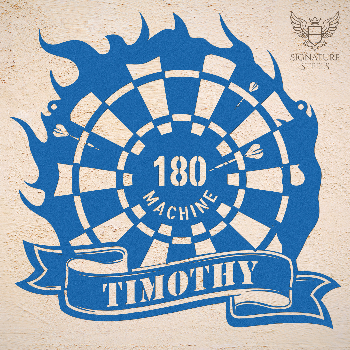 180 Machine Darts on Fire