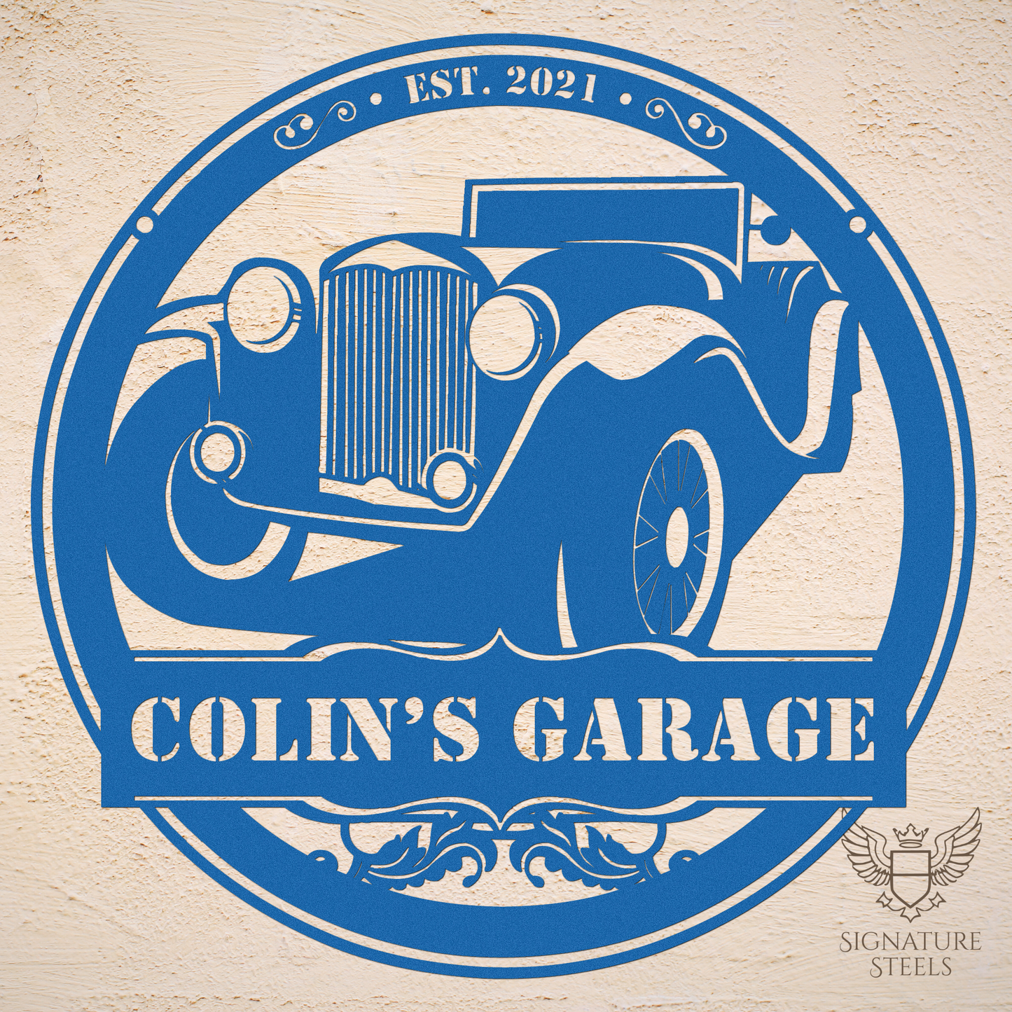 Classic Car Vintage Garage