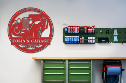 Classic Car Vintage Garage