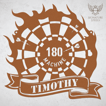 180 Machine Darts on Fire