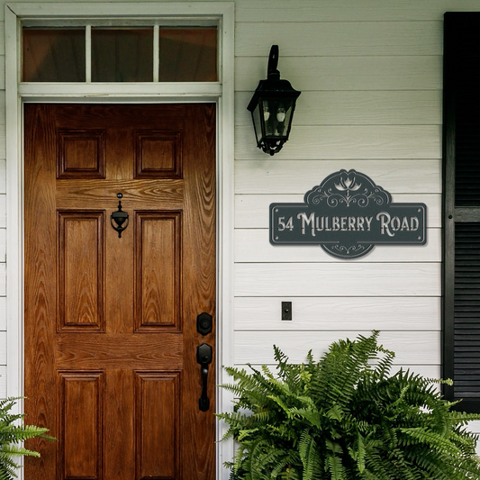 Victorian Floral Home Address