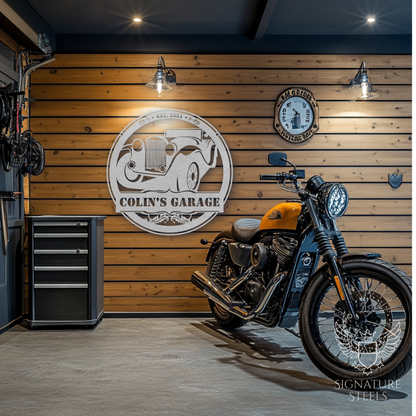 Classic Car Vintage Garage