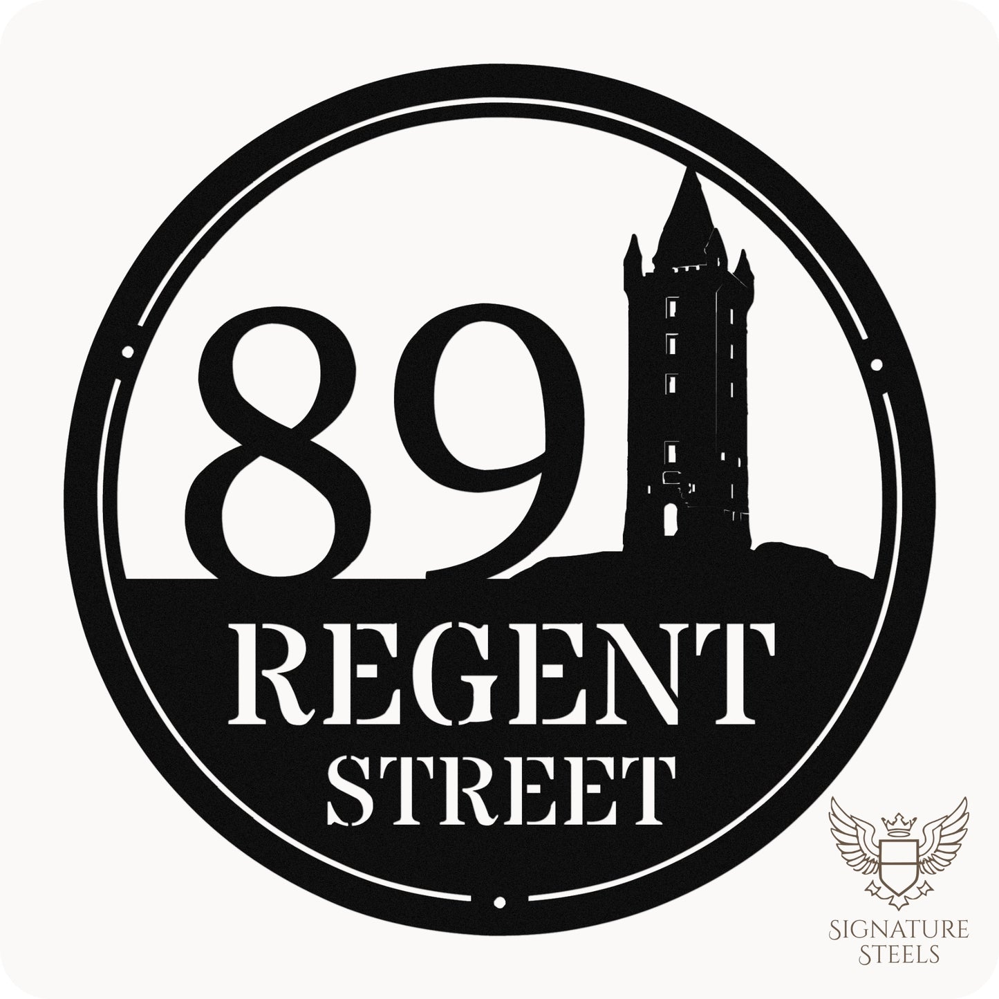 Newtownards Scrabo Tower Round House Number