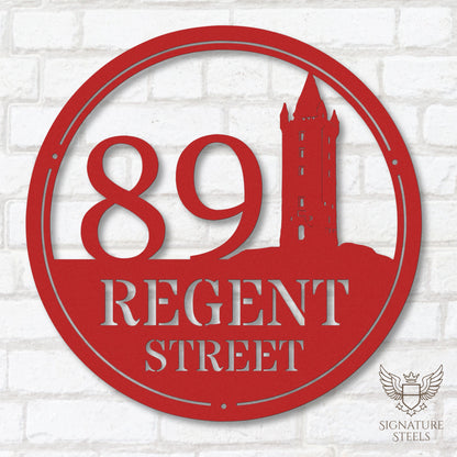 Newtownards Scrabo Tower Round House Number