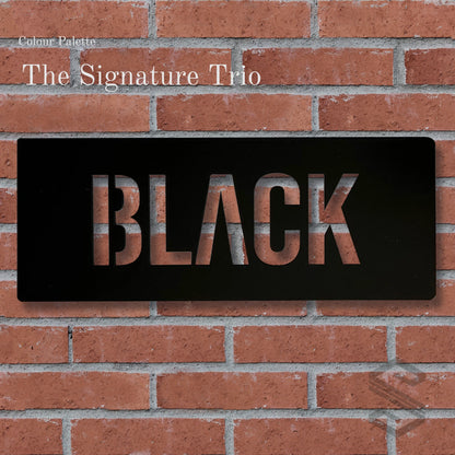 Custom Scrabo Tower House Sign | Newtownards Landmark Steel Silhouette