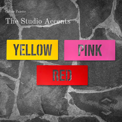 Modern Stencil Number Silhouette with Geometric Divider Lines | Personalized Laser Cut Address Plaque