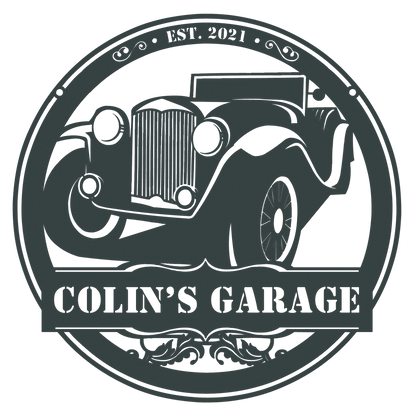 Classic Car Vintage Garage