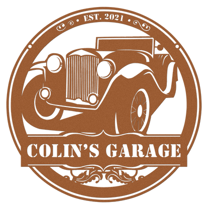 Classic Car Vintage Garage