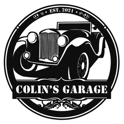 Classic Car Vintage Garage