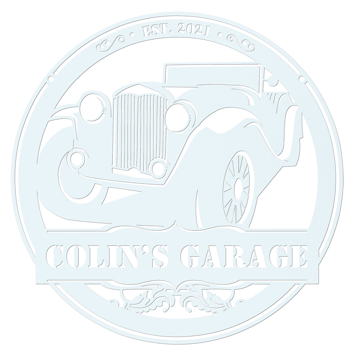 Classic Car Vintage Garage