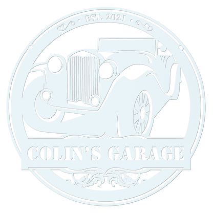 Classic Car Vintage Garage