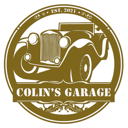 Classic Car Vintage Garage