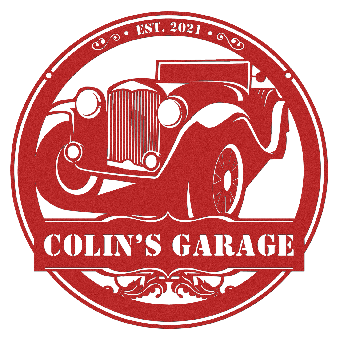 Classic Car Vintage Garage